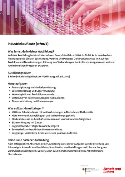 Download: PDF: Stellenanzeige